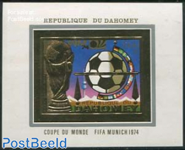 World Cup Football, Munich 1974 s/s, imperforated