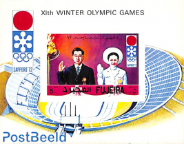 Olympic winter games, imperforated s/s