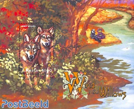 The wind in the Willows s/s, wolf