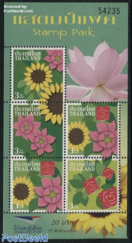 Flowers Stamp Pack s/s
