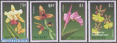 Orchids 4v