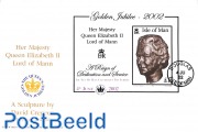 Golden jubilee overprinted s/s 4th june 2002